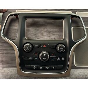 Jeep Grand Cherokee AC Heater Climate Control Bezel P68253994AG 2016 2017 OEM